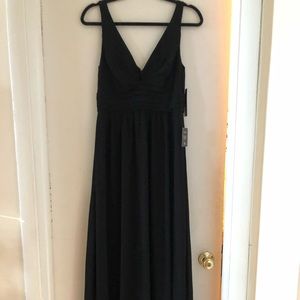 Lulu’s Leading Role Black Maxi Dress (size M)